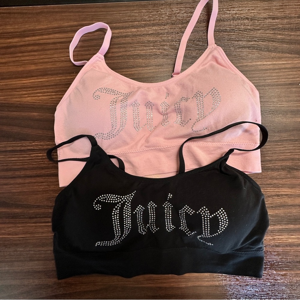 Juicy Couture Pink and Black Bandeau Duo IW-309